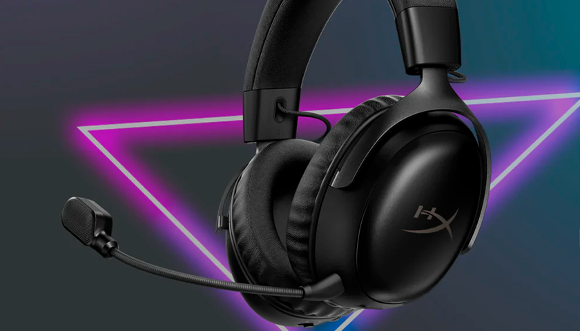 Купить игровую гарнитуру HyperX Cloud III S Wireless Black по цене
